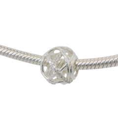 Genuine PANDORA 791388CZ Sparkling Galaxy Openwork Charm Only