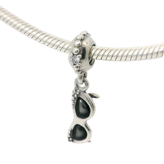 Genuine PANDORA 791148CZ Sunshine Diva Clear CZ Dangle Charm Only