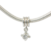 Genuine PANDORA 790235CZ Compass Dangle Charm Only