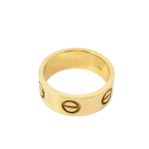 9CT Pre-owned Screw style Ring (Size L)