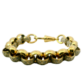 9CT Pre-owned Stone Set CZ Belcher (58.6g)