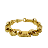 6" New 9CT Star & Bar Bracelet (15.5g)