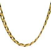 23" Pre-owned 9CT Flat Curb Necklace (34.9g)