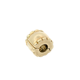 Genuine PANDORA 750256 14ct Gold Bevelled Clip Charm Only