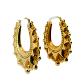 9CT Pre-owed Creole Earrings (6.4g)