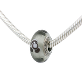 Genuine PANDORA 790642 925 ALE Grey Flower For You Charm