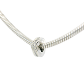 Genuine PANDORA 797808CZ Cubic Zirconia Wish Spacer Charm Only