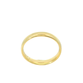 9CT Pre-owned Yellow Gold Band (Size N 1/2)