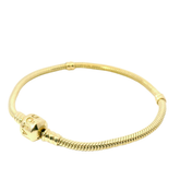 Pandora Moments 14K G585 Gold Snake Chain Bracelet 19cm (VERY RARE)