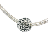 Genuine PANDORA 790896 Silver Ocean Breeze Openworks Charm Only