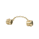 Genuine PANDORA 750312 14ct G585 Gold Flower Daisy Safety 7.5cm Chain Only