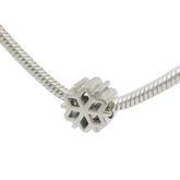 Genuine PANDORA 798469C00 Openwork Snowflake Bead Charm Only