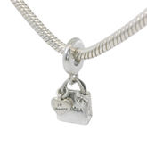 Genuine PANDORA 799536C00 Shopping Bag Charm Only