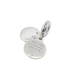 Genuine PANDORA 797562EN12 Perfect Christmas Silver Dangle Charm Only