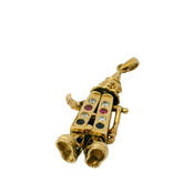 9CT Pre-owned Clown Pendant (4.3g)