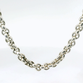 26" Pre-owned 925 Silver Belcher Chain Necklace (48.7g)