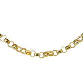 22" Pre-owned 9CT Belcher Chain Necklace (15g)