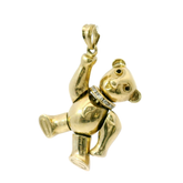 Pre-owned 9CT Teddy Bear Pendant (20.90g)