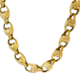26” Pre-owned 9CT Tulip Chain Necklace (95.71g)