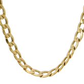 22” Pre-owned 9CT Flat Curb Necklace (14.45g)