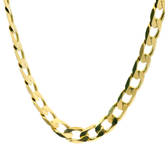 20” Pre-owned 9CT Flat Curb Necklace (33.74g)