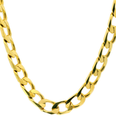 20” Pre-owned 9CT Flat Curb Chain (62.75g)