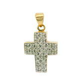 9CT Diamond Cross Pendant (3.23g)