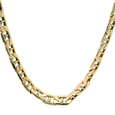 24” Pre-owned 9CT Marine Line Chain Necklace (18.03g)