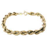 8” Pre-owned 9CT Rope Bracelet (11.37g)