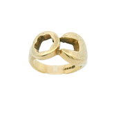9CT Pre-owned Spanner Ring (Size P)