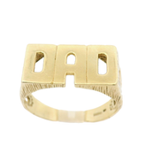 9CT Pre-owned DAD Ring (Size Y)