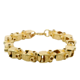 9” Pre-owned 9CT Lego Bracelet (54.5g)