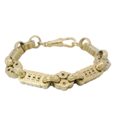 9” Pre-owned 9CT Star & Bar Bracelet (50.13g)