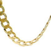 22” Pre-owned 9CT Flat Curb Chain Necklace (47.34g)