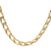 20” Pre-owned 9CT Flat Curb Chain Necklace (19.58g)