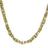28” Pre-owned 9CT Cage Chain Necklace (27.05g)