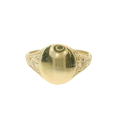 9CT New Kids Signet Ring (Size F1/2)