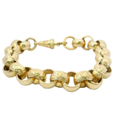 9” Pre-owned 9CT Belcher Bracelet (66.11g)
