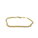 6” Refurbed 9CT Women's Spiga Bracelet (3.05g)