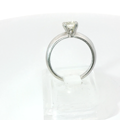 Round Brilliant Diamond 4-Claw Solitaire 1.25CT SI1 H-I Platinum Ring Size M