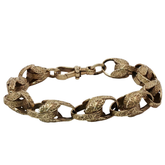 9” Pre-owned 9CT Tulip Bracelet (40.25g)