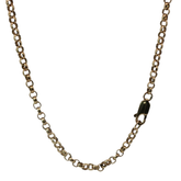 31” Pre-owned 9CT Belcher Chain Necklace (18.47g)