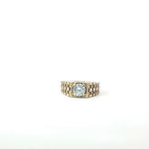 Size P Pre-Owned 9CT CZ Stone Set Ring (4.40g)