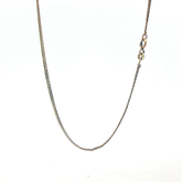 18" Pre-Owned 9CT Flat Curb Chain (4.17g)