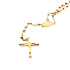 26" Pre-owned 9CT Rosary Bead Chain Necklace (15.7g)