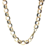 28" Pre-owned 9CT Belcher Chain Necklace (83.73g)