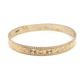 7.75'' - Pre Owned - 9ct - Slave Bangle - (15.07g)