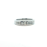 14k Half Eternity Diamond Band- 0.63ct