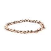 8'' - Pre Owned - 9ct - Rose Gold Roller Ball Bracelet - ( 20.18g )