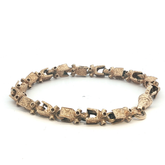 9'' - Pre Owned - 9ct - Lego Bracelet - ( 25.18g )